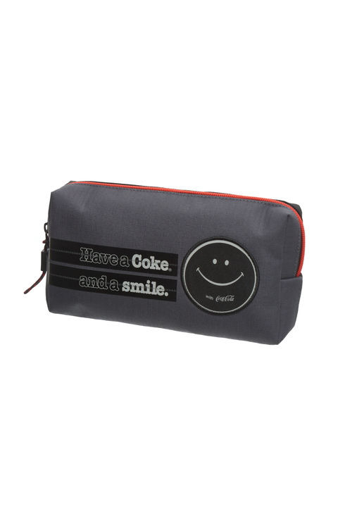 Neceser / Estuche "Coca-Cola" Smile Black/Grey