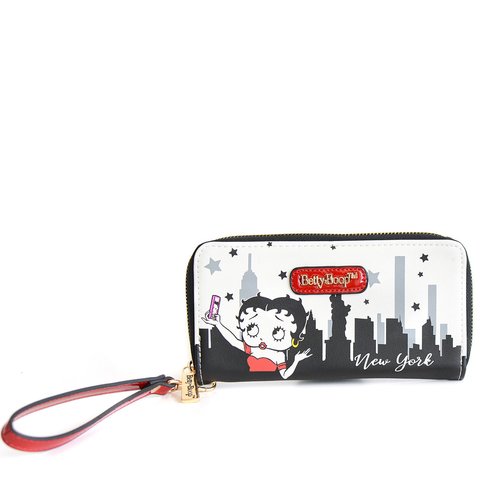 BILLETERA BETTY BOOP "80934E WHITE"