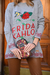 Sweater Grey "Frida Flowers" - comprar online