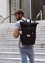 MOCHILA ESTOCOLMO ROLL TOP/PORTA NOTEBOOK (Black)