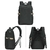 Mochila Porta Notebook USB "AOKING" SN4045 Black - comprar online