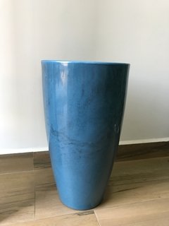 Imagem do Vaso de polietileno - 53cm de altura - Azul