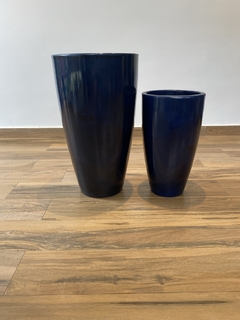 Vaso de polietileno 70x40cm (azul escuro) - comprar online