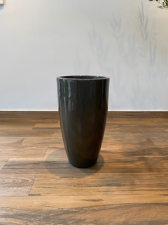 vaso esmaltado 60x34cm - Bronze na internet