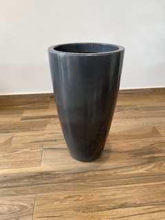 Vaso de polietileno grafite 70x40cm - loja online