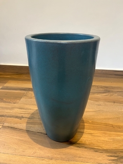 vaso de polietileno 53x30cm (Azul) - loja online
