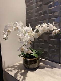 Arranjo orquídeas artificiais - comprar online