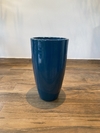 Vaso esmaltado 60x34cm - Verde escuro