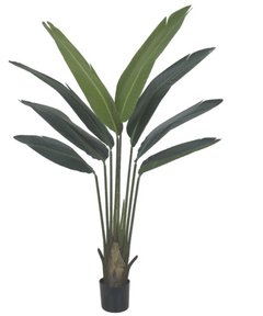 Palmeira viajante artificial com pote - 1,20 metros - comprar online