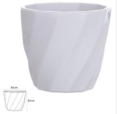 vaso melamina 8,5cm (Branco)