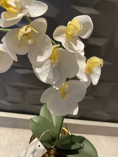 Arranjo orquídea artificial 33cm na internet