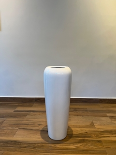 vaso fibra de vidro 76x29cm (Branco) na internet