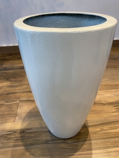 Vaso 52x30cm - Branco off-white na internet