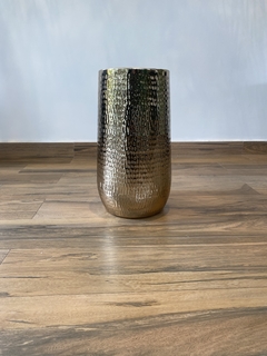 Vaso de metal dourado 50cm - comprar online
