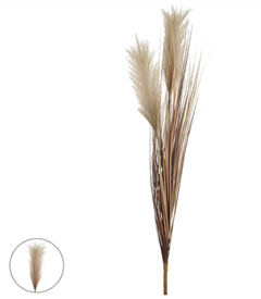 Capim com pluma artificial 85cm - comprar online