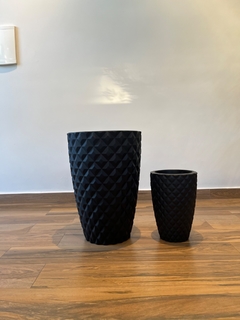 Vaso de Polietileno 38x26cm - preto - loja online
