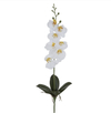 Orquídea Phalaenopsis artificial (Branco) 45cm