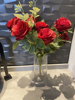 Imagem do Buquê de Rosas Artificiais 50cm