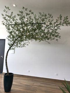 Bambu mosso artificial 3,00 metros curvado para Direita - Cristal Garden