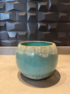vaso de cerâmica 10x14,5cm