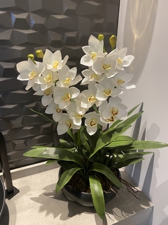 Arranjo orquídea permanente 64cm na internet