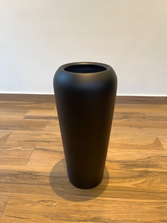 vaso fibra de vidro 66x29cm (Preto Fosco) na internet