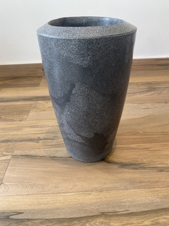 Vaso de polietileno 46x25,5cm - GRAFITE - loja online
