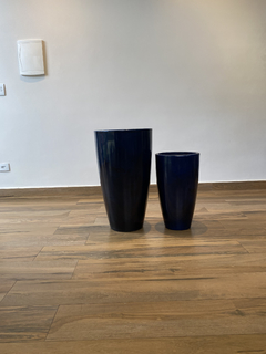 Vaso de polietileno 70x40cm (azul escuro)