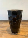 VASO DE POLIETILENO 68X40CM - MARROM ENVELHECIDO