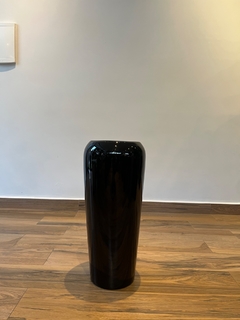 vaso fibra de vidro 66x29cm (Preto) - comprar online
