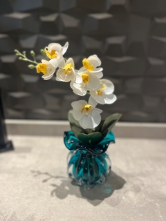 arranjo orquidea permanente - 28cm - comprar online