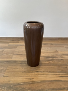vaso fibra de vidro 66x29cm (bronze)