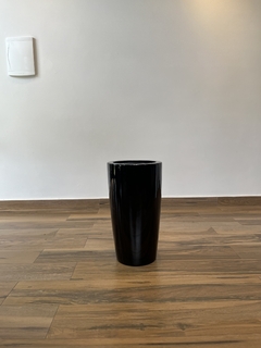 vaso fibra de vidro 56x31cm (Preto) - comprar online