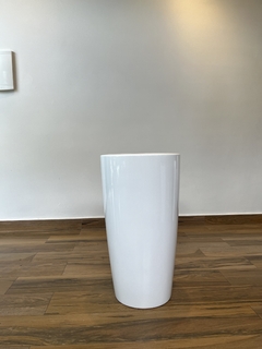 vaso fibra de vidro 72x38cm (Branco)