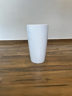 vaso fibra de vidro 56x31cm (Branco) - comprar online