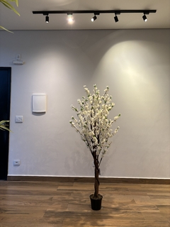 cerejeira artificial 1,50 metros (Branca) - loja online