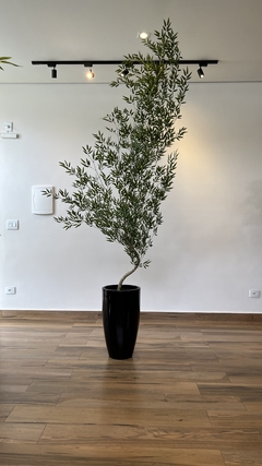 bambu mosso artificial 2,30 metros levemente curvado para Direita ou para cima - Cristal Garden