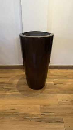 vaso fibra de vidro 84x47cm (Bronze) - loja online
