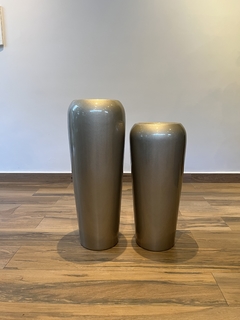 Vaso fibra de vidro 76x29cm (Dourado) - comprar online
