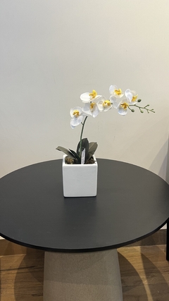 arranjo orquidea artificial 33cm - loja online