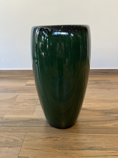 Vaso fibra de vidro 72x34cm (Verde) na internet