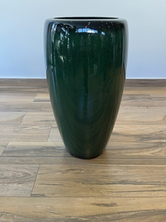 Vaso fibra de vidro 72x34cm (Verde) - Cristal Garden