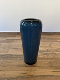 Vaso fibra de vidro 66x29cm (Azul) - loja online