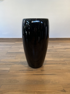 Vaso fibra de vidro 72x34cm (Preto)