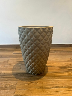 VASO DE POLIETILENO 62X40CM - AREIA