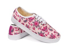 Flower Pink - Tenis Rooster al Horno | ZAPATOS 100% COLOMBIANOS