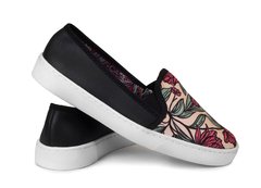 Slip On Flowers Drawn - Tenis Rooster al Horno | ZAPATOS 100% COLOMBIANOS