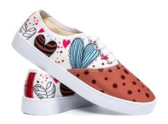 Chocolate Heart - Tenis Rooster al Horno | ZAPATOS 100% COLOMBIANOS