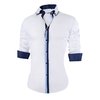 camisa masculina modelo Slim fit