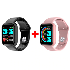 RELÓGIO SMARTWATCH FITNESS -COMPRE 1 LEVE OUTRO - comprar online